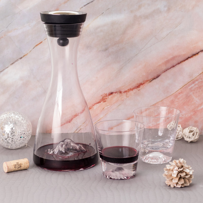 GIFT BOX- DECANTER WITH 4 GLASSES