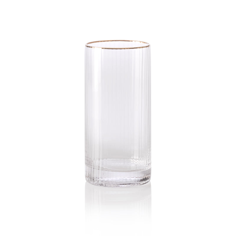 STRIPES LONG GLASS